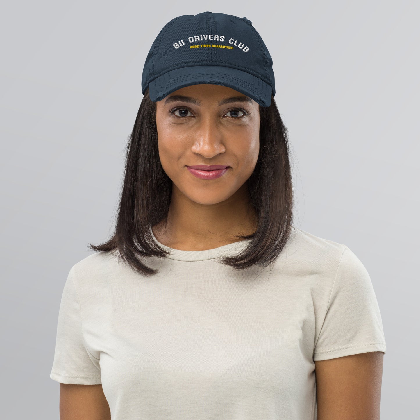 911 Drivers Club Distressed Hat