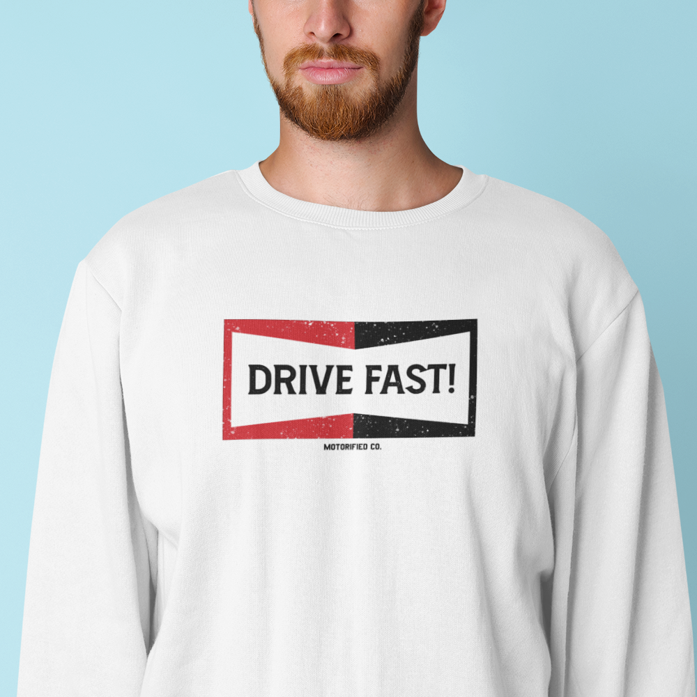 Drive Fast Organic Sweatshirt