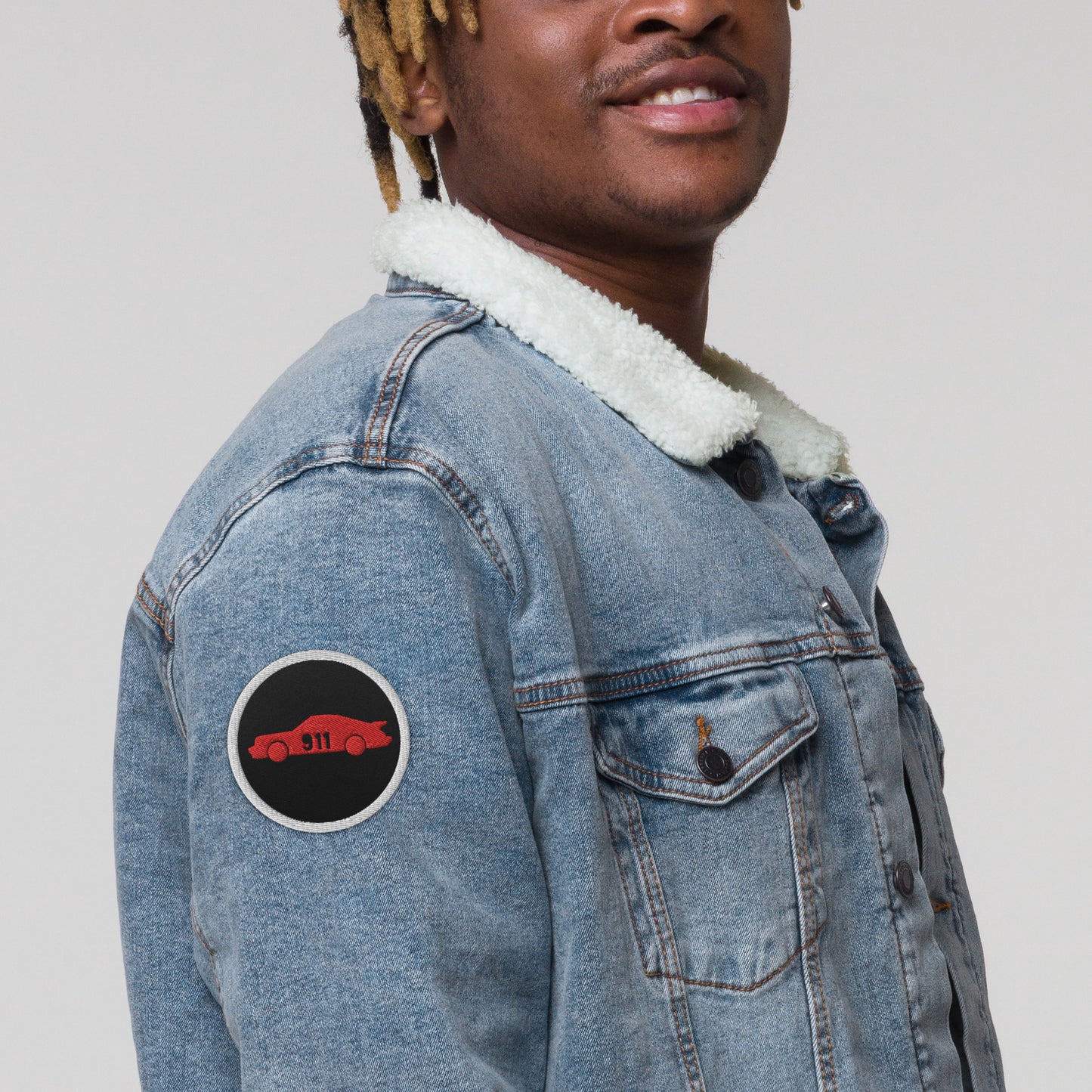 Embroidered Porsche Patches