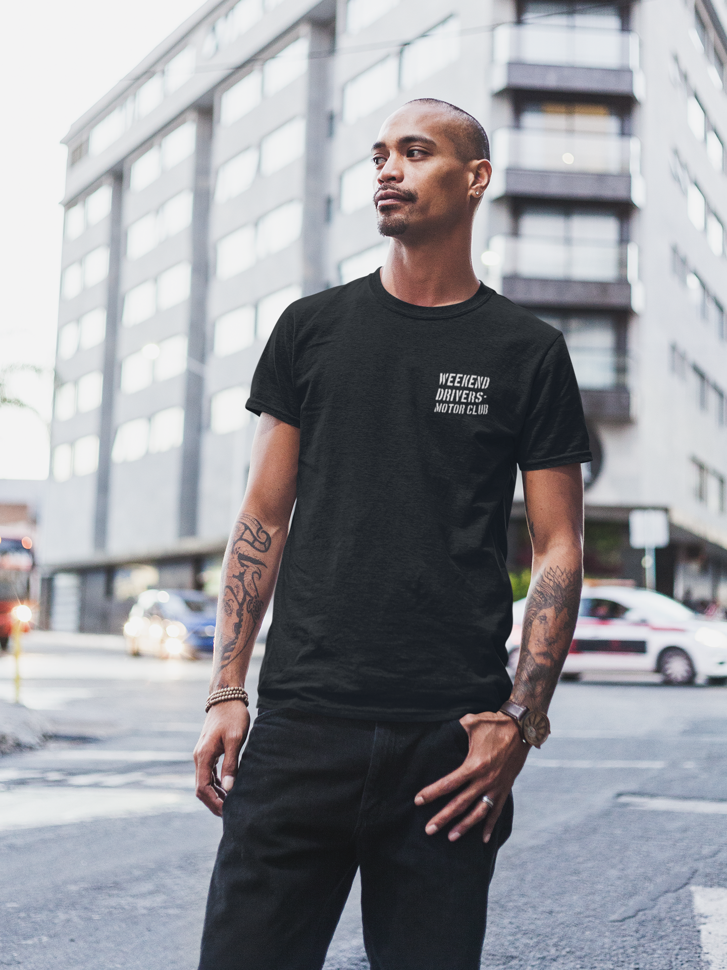 Weekend Drivers Motor Club - Black T-Shirt