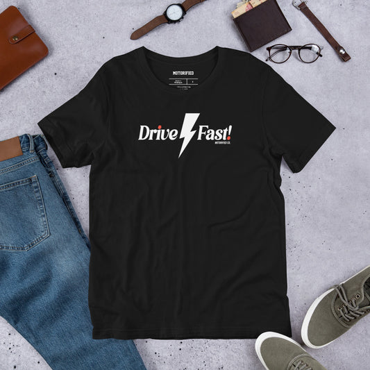 Drive Fast Bolt T-shirt