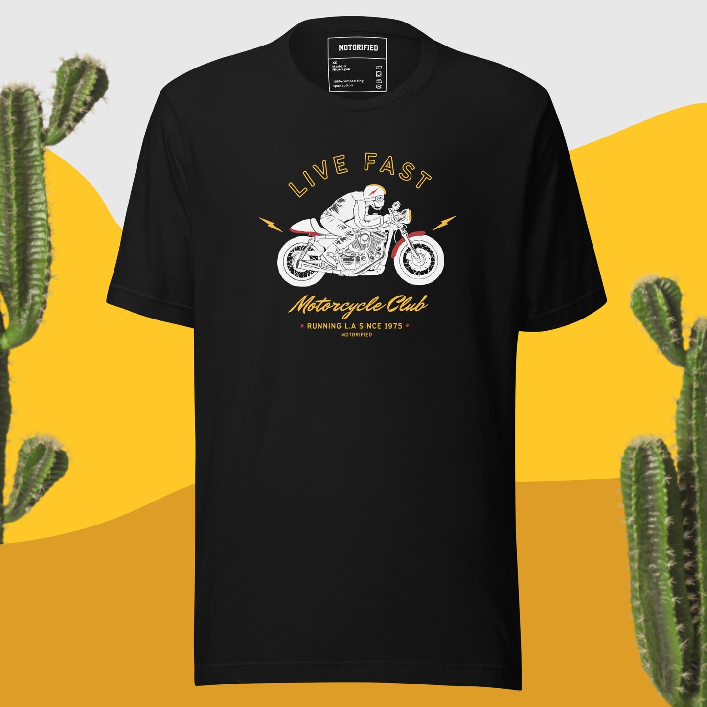 Live Fast Motorcycle Club Tshirt