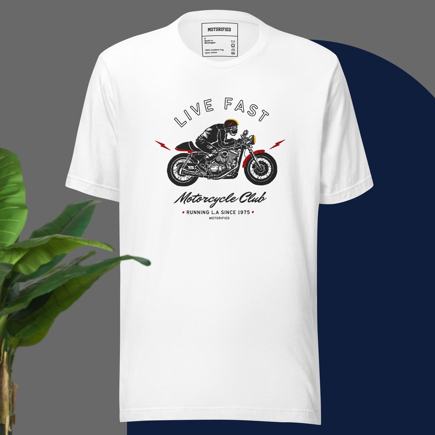 Live Fast Motorcycle Club Tshirt