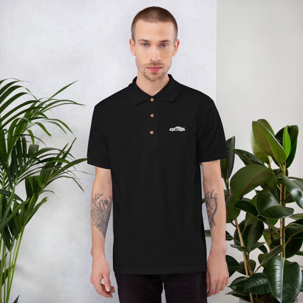 911 Embroidered Polo Shirt