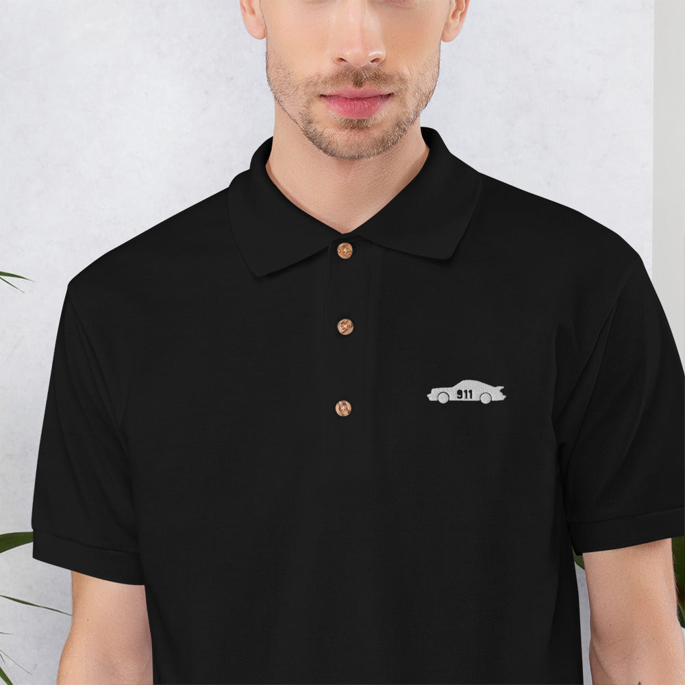 911 Embroidered Polo Shirt