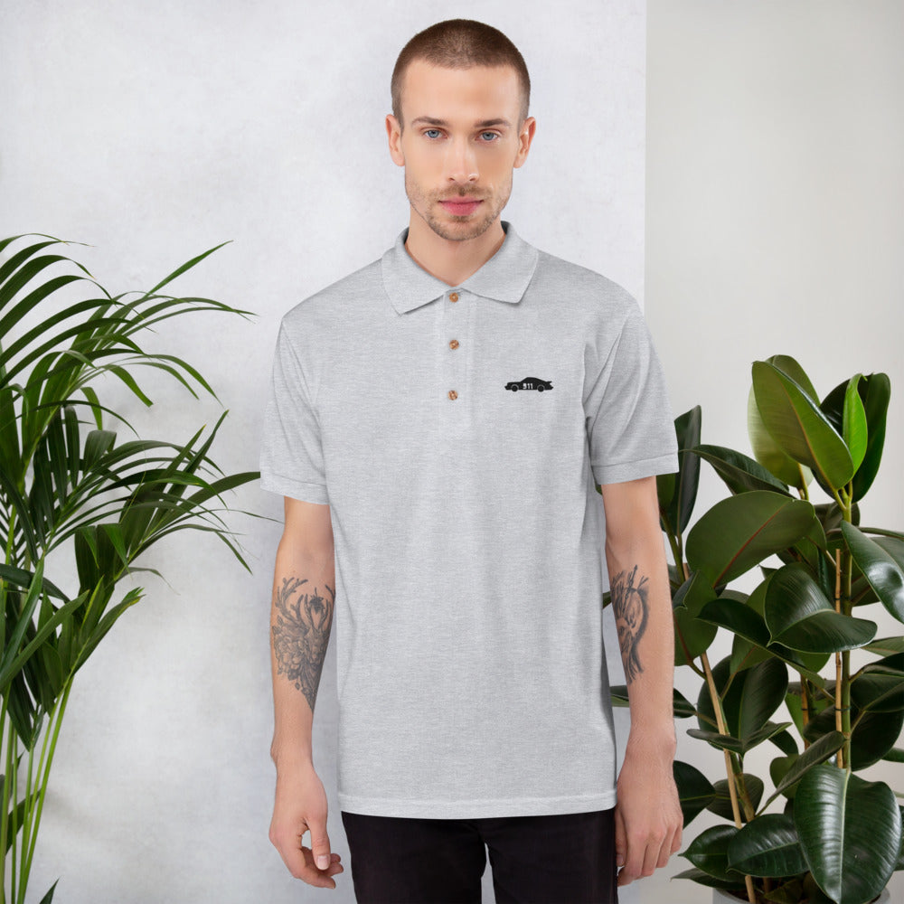 911 Embroidered Polo Shirt