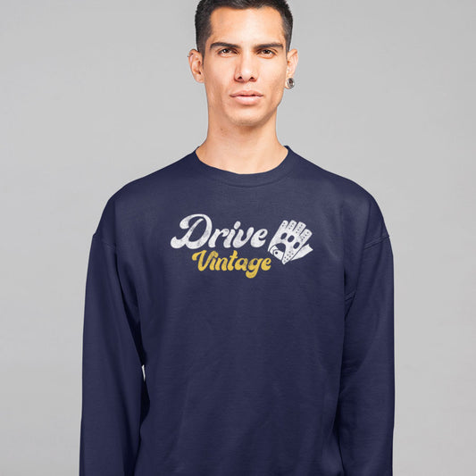 drive vintage sweatshirt for petrolheads